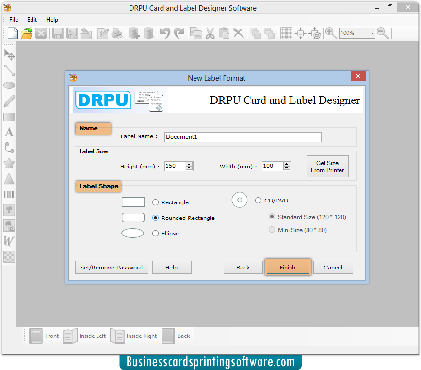 Card and Label Designing Software