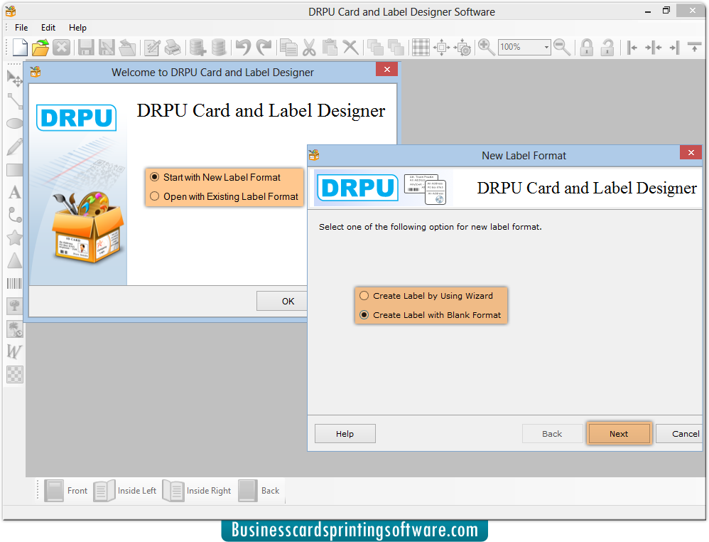 Card and Label Designing Software