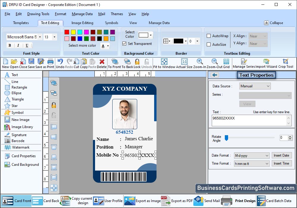 ID Cards Designing (Corporate Edition)