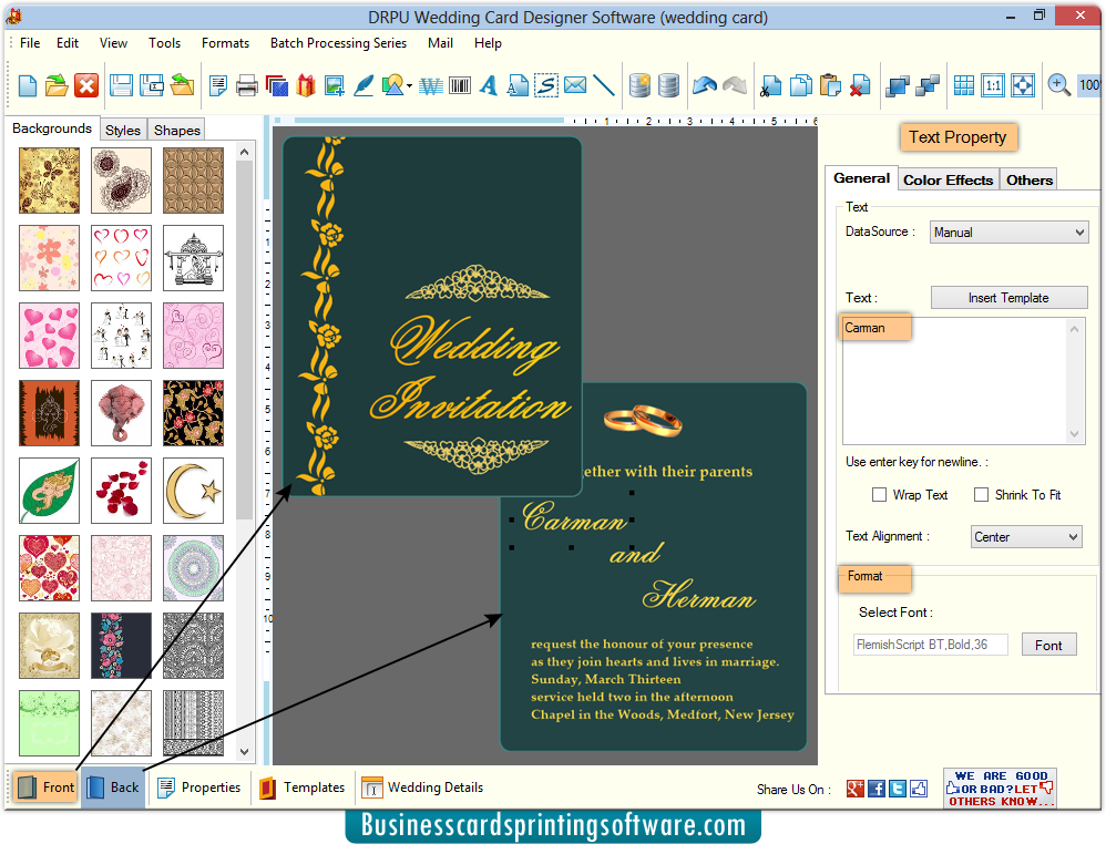 wedding card designing software design and print marriage make your own invitations software