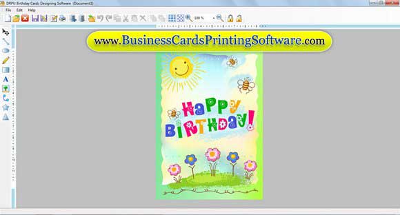 Windows 7 Birthday Printable Cards 8.3.0.1 full