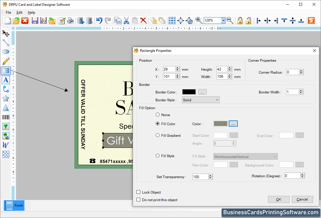 Card and Label Designing Software