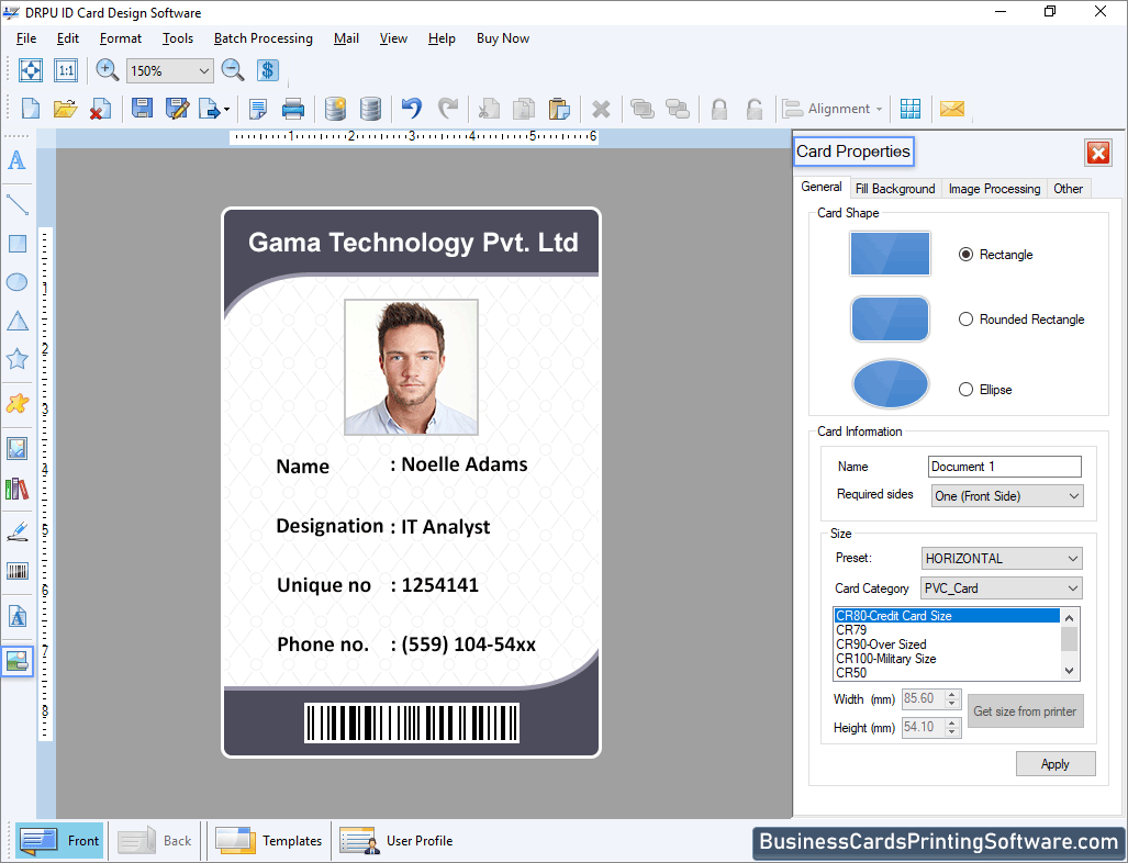 ID Cards Designing Software