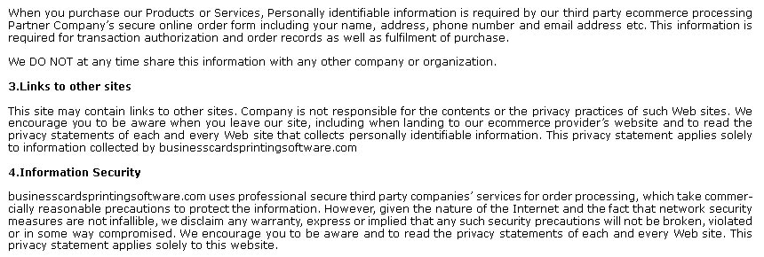 Privacy Policy